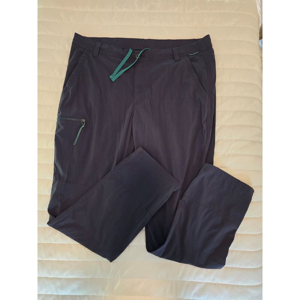 REI Co-op Women’s 16 Trailmade Hike Pant Straight Leg Cargo Navy Blue
